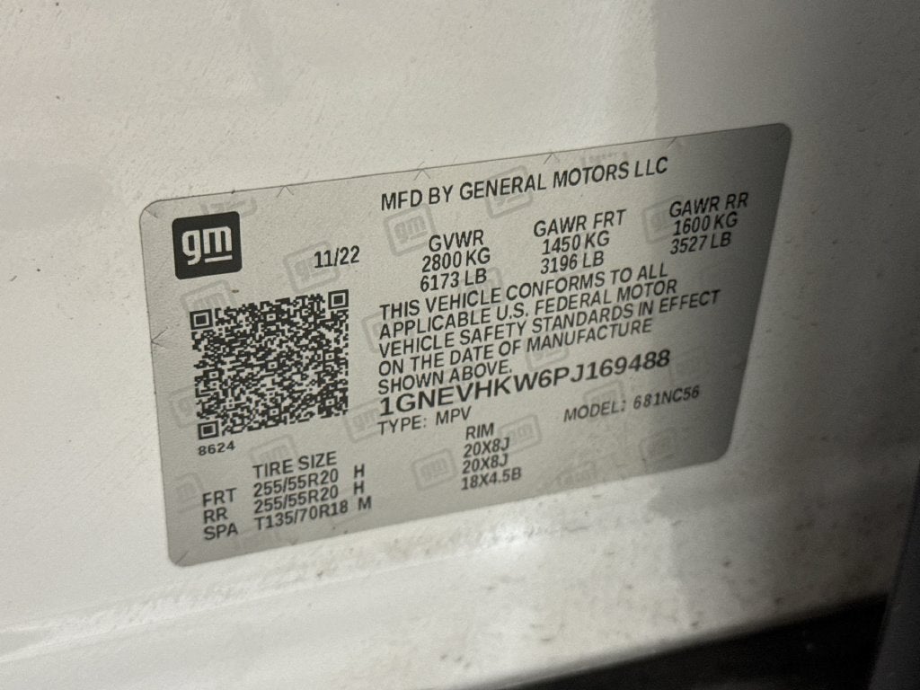 2023 Chevrolet Traverse LT Leather