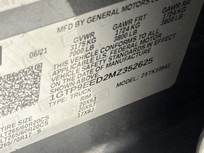 2021 GMC Sierra 1500 AT4