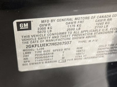 2017 GMC Terrain SLT