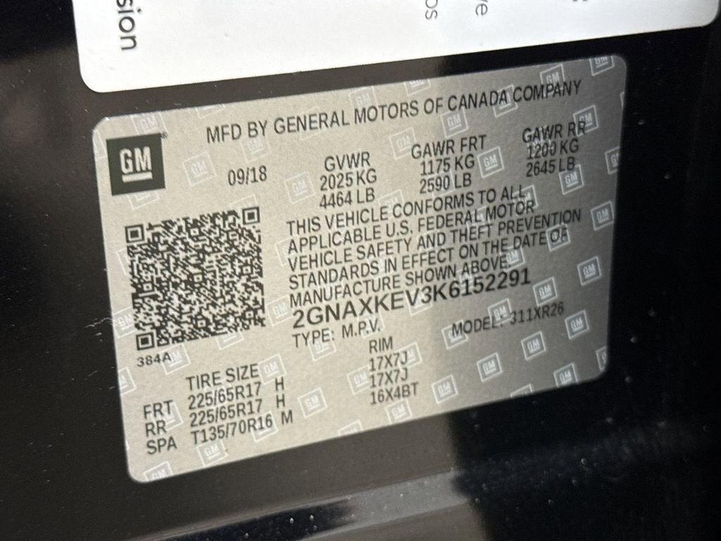 2019 Chevrolet Equinox LT
