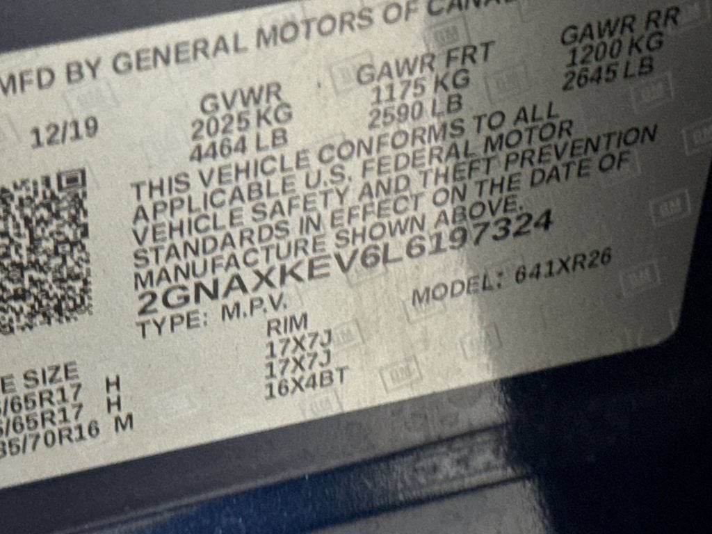 2020 Chevrolet Equinox LT