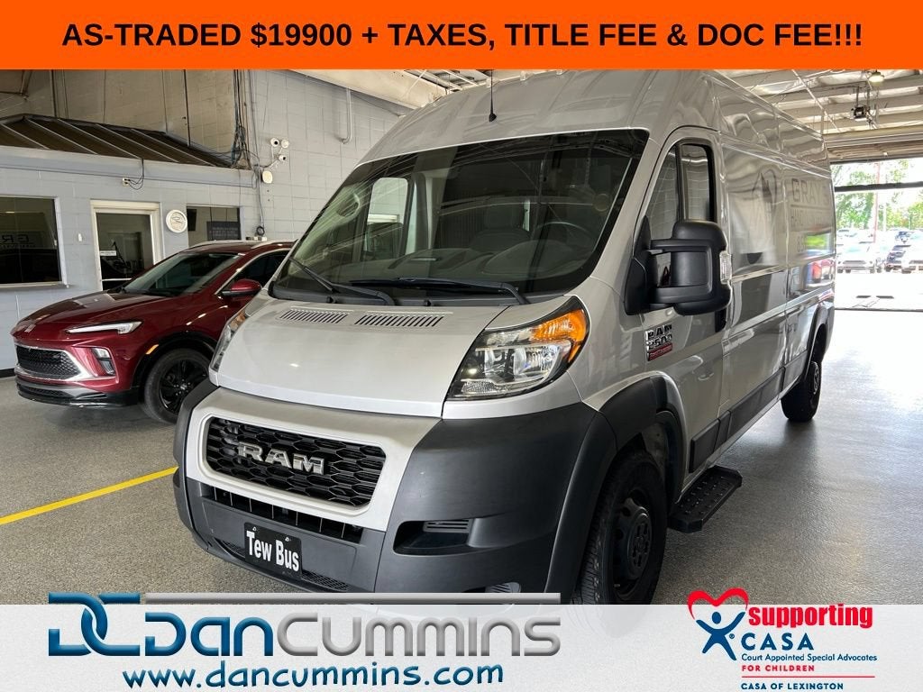 2020 RAM ProMaster Cargo Van 2500 High Roof 159" WB