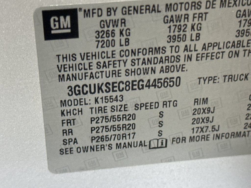 2014 Chevrolet Silverado 1500 LTZ