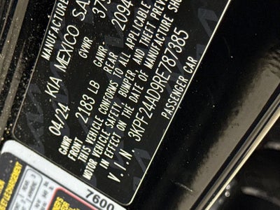 2024 Kia Forte LX