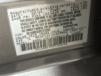 2024 Nissan Sentra SV
