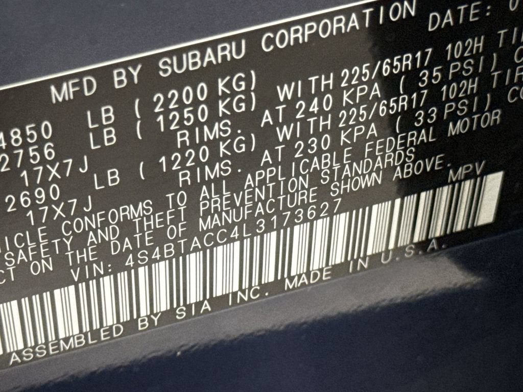 2020 Subaru Outback Premium