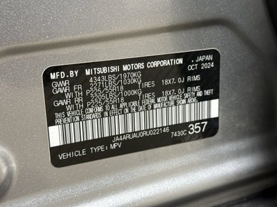 2024 Mitsubishi Outlander Sport S