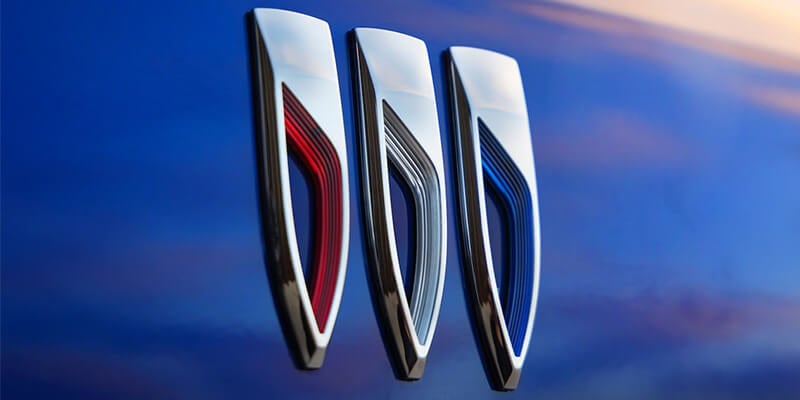 Buick tri-shield badge