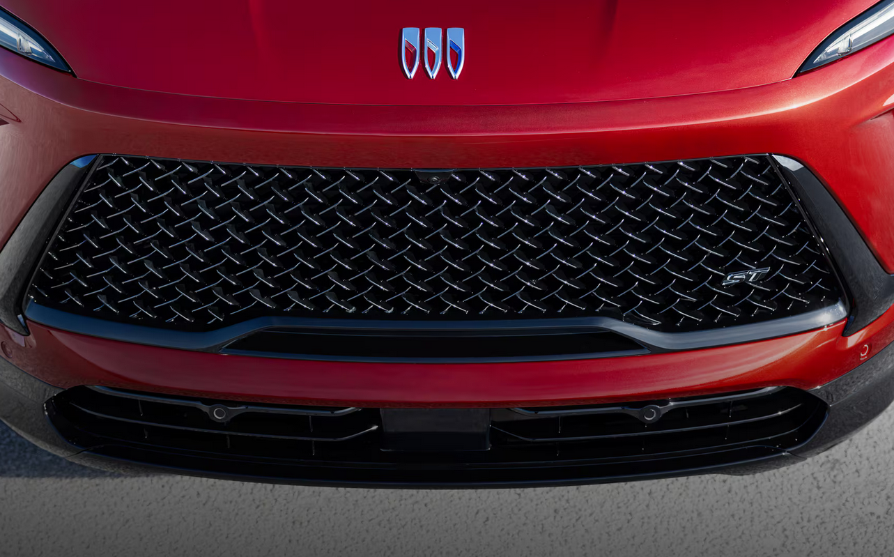 Unique High-Gloss Black grille surround and inserts