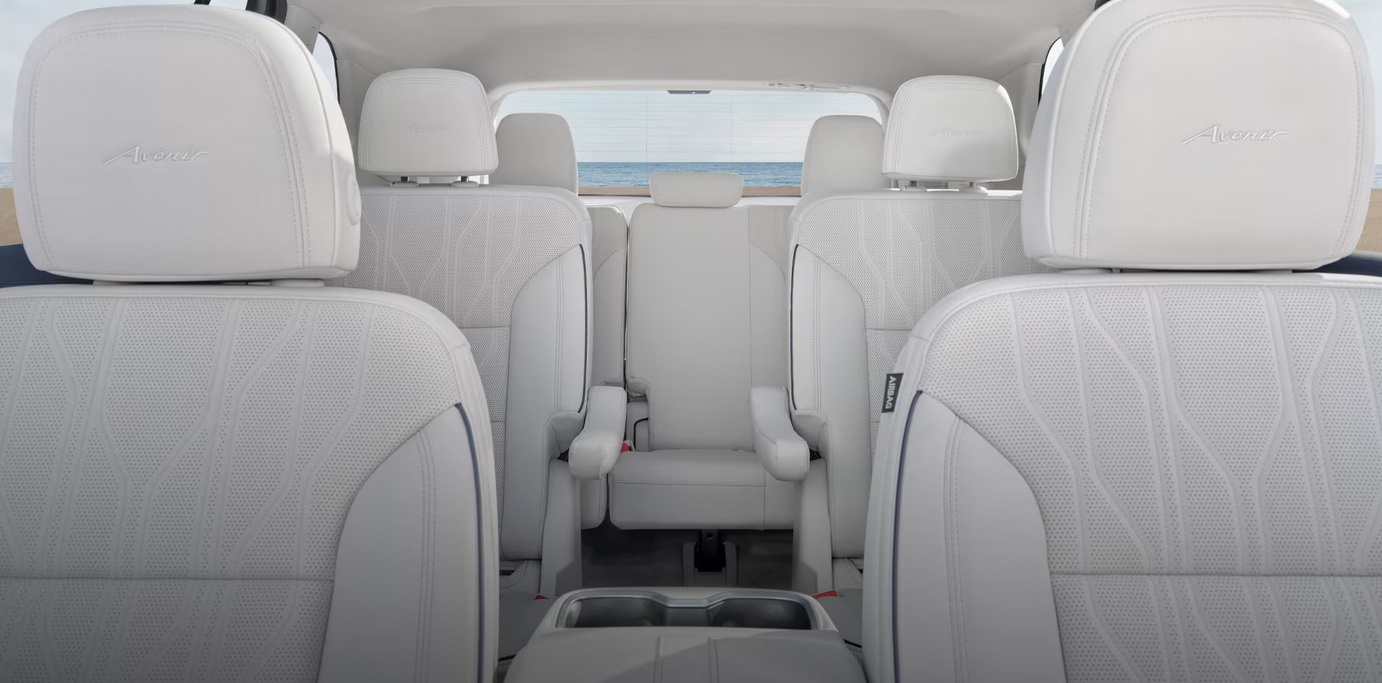 Quilted and perforated leather-appointed massaging front seats