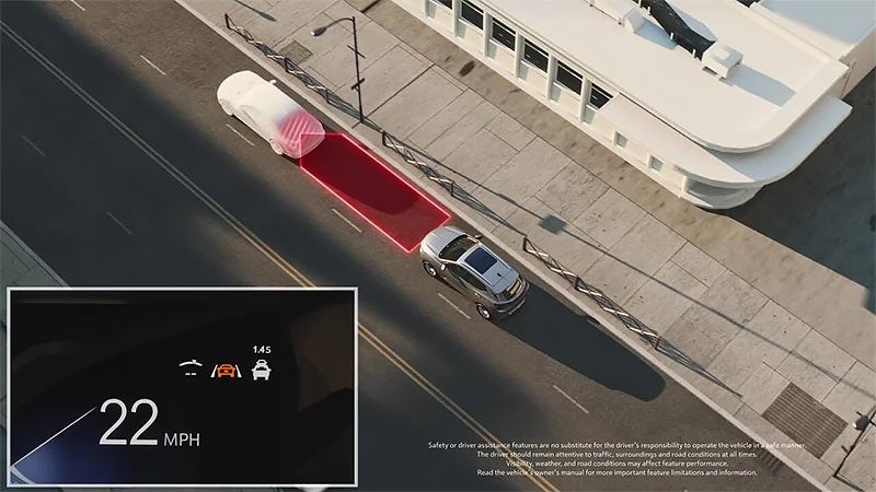Following Distance Indicator