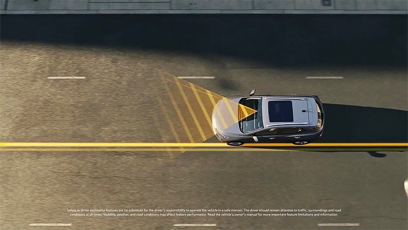 Lane Keep Assist with Lane Departure Warning