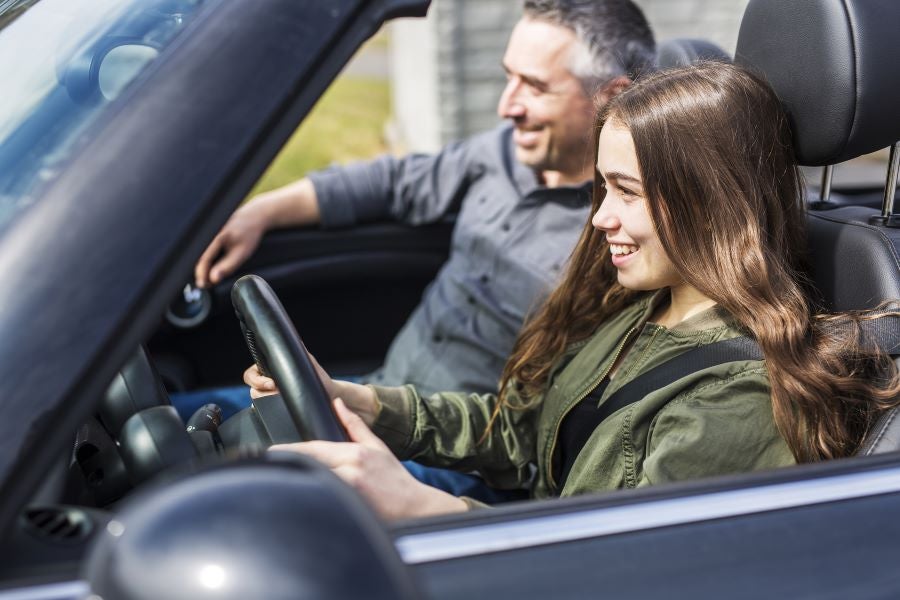 Teen driver happy with their guardian after hearing a great reputation from Dan Cummins Buick of Paris